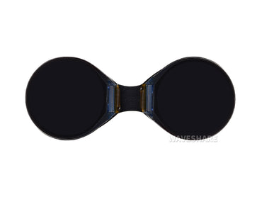0.71inch Double Eye Round LCD Display Module, 160×160 Resolution, SPI Interface, 65K Colors