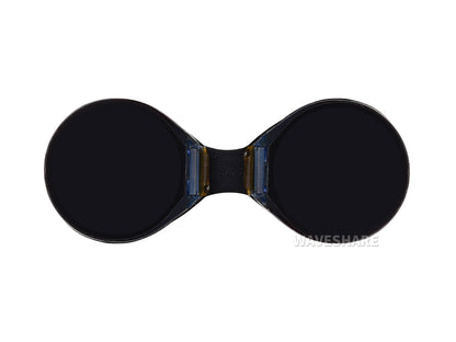 0.71inch Double Eye Round LCD Display Module, 160×160 Resolution, SPI Interface, 65K Colors