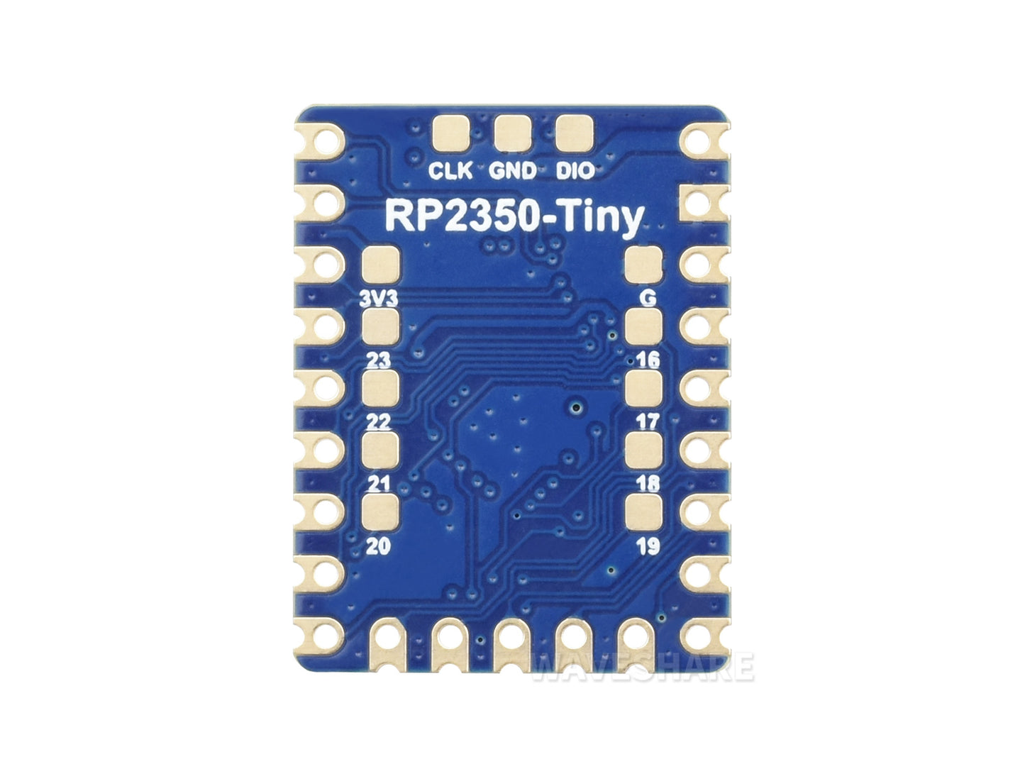 Waveshare RP2350-Tiny Development Board, Raspberry Pi Microcontroller Development Board, Based On RP2350A Dual-core & Dual-architecture Microcontroller