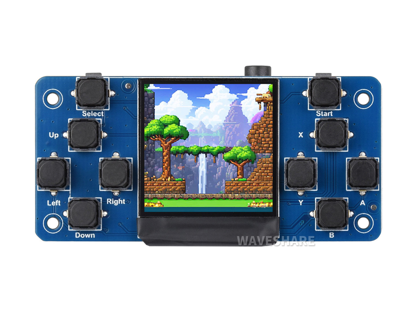 GamePi13 1.3inch LCD Game Console For Raspberry Pi, 240x240 Resolution, Integrated ST7789 Driver Chip, SPI Communication