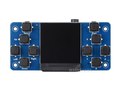 GamePi13 1.3inch LCD Game Console For Raspberry Pi, 240x240 Resolution, Integrated ST7789 Driver Chip, SPI Communication