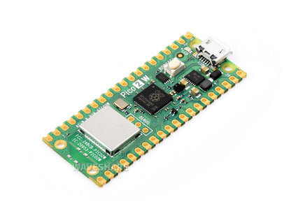 Raspberry Pi Pico 2 W Microcontroller Board, Based on Official RP2350 Chip, Dual-core & Dual-architecture Design, Supports WIFI and Bluetooth