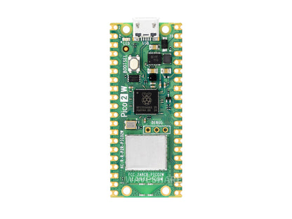 Raspberry Pi Pico 2 W Microcontroller Board, Based on Official RP2350 Chip, Dual-core & Dual-architecture Design, Supports WIFI and Bluetooth