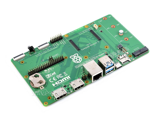 Official Raspberry Pi Compute Module 5 Development Kit, Including Compute Module 5 IO Board + Compute Module 5 IO Case + CM5104032