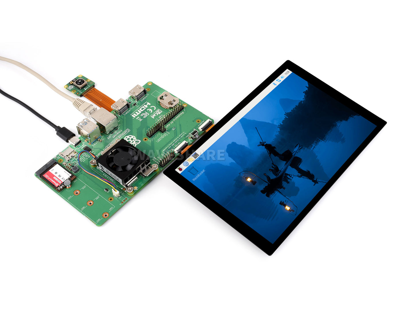 Official Raspberry Pi Compute Module 5 IO Board, A Development Platform And Reference Base-board Designed For CM5, Suitable For All Variants Of Compute Module 5