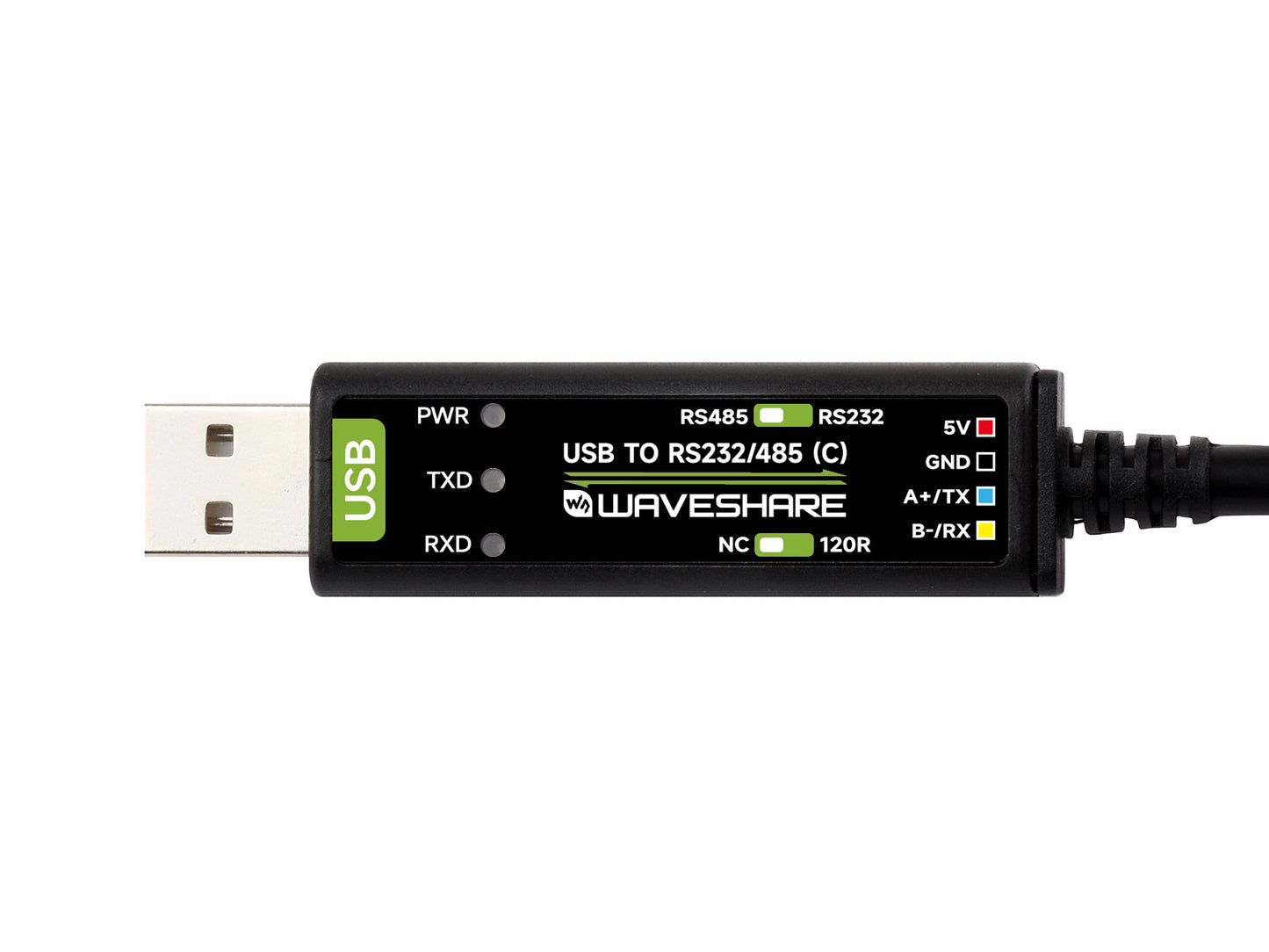 USB To RS232/485 Serial Cable, Original FT232RNL Chip, Onboard Power And Signal Indicators, Multi-OS Compatible & Multi-device Applicable