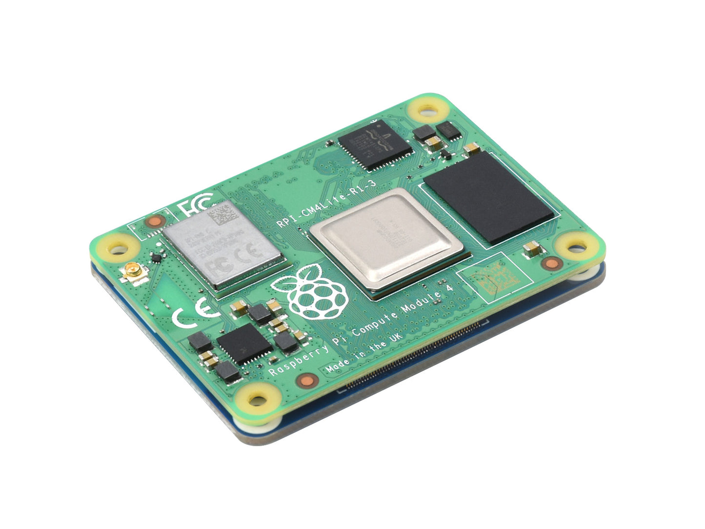 Interface Protection Adapter Board for Raspberry Pi Compute Module series, Provides Physical Protection for Frequent Plugging and Unplugging of CM4 / CM5 Socket