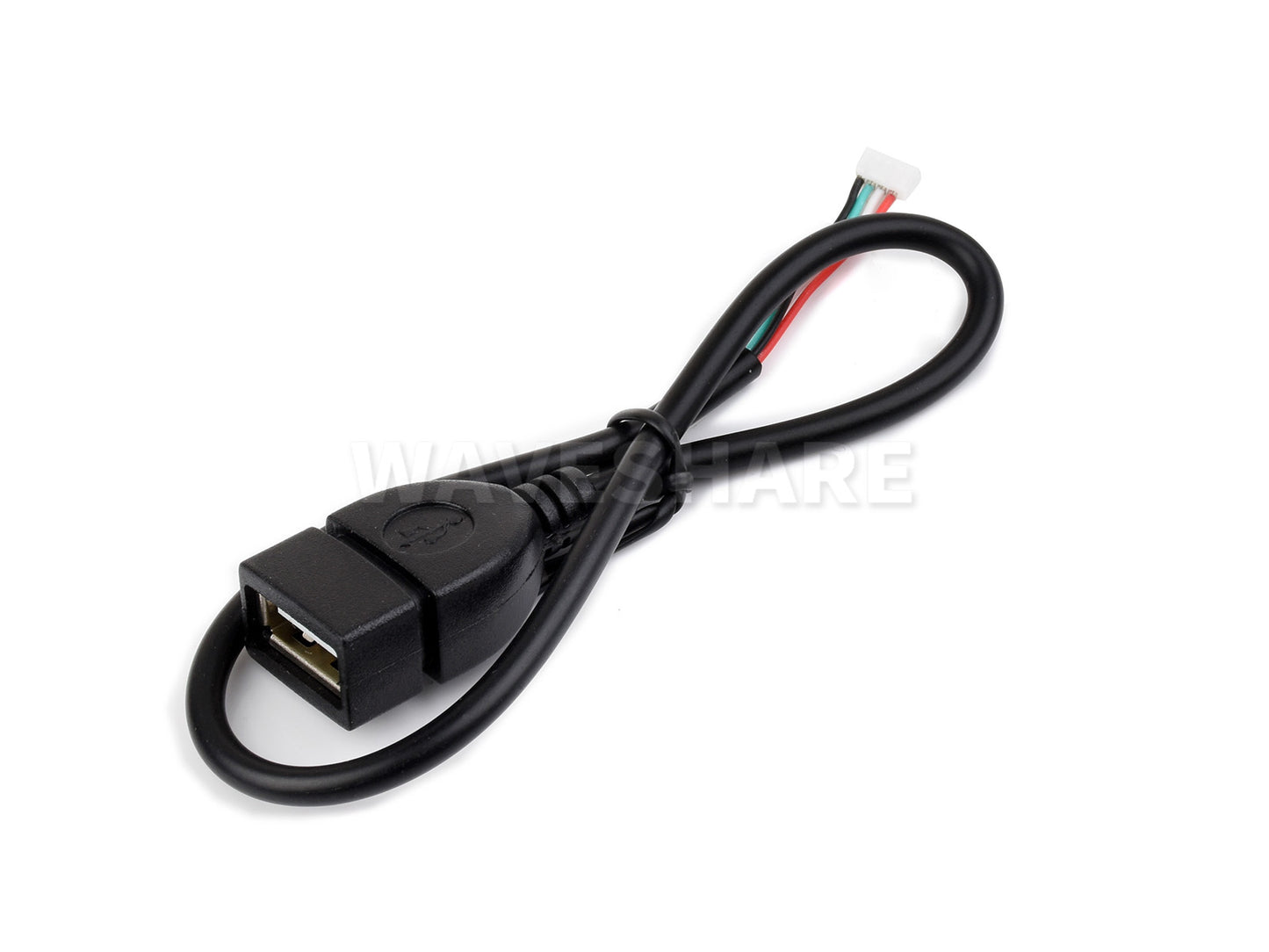 MX1.25 4Pin To USB Cable, USB Type-A Female Port, Approx. 30cm Total Length