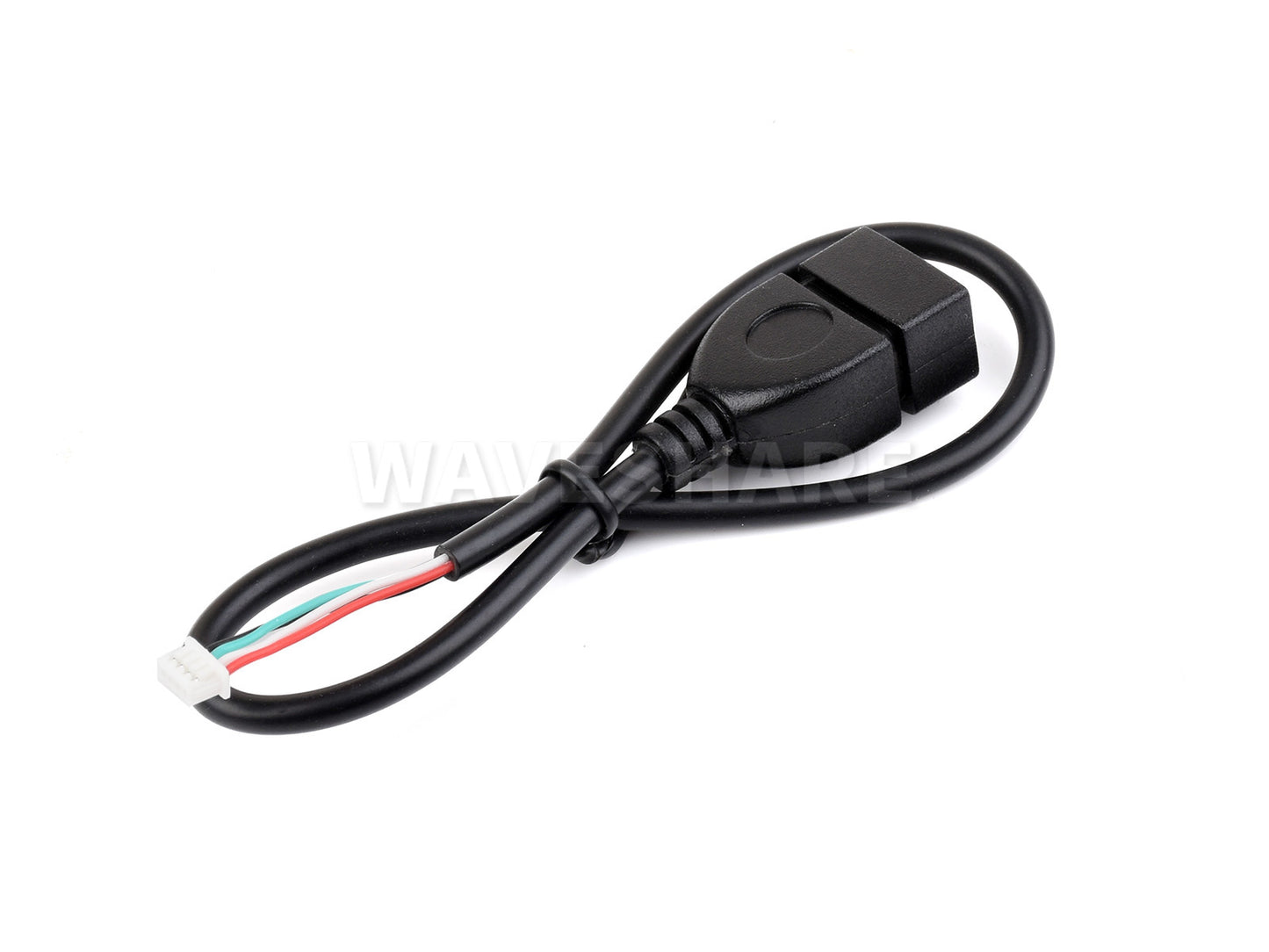 MX1.25 4Pin To USB Cable, USB Type-A Female Port, Approx. 30cm Total Length