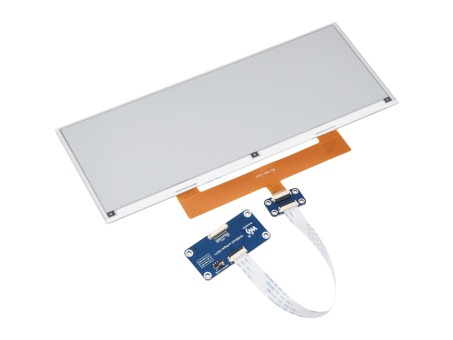 10.85inch e-Paper display, e-ink display, 1360 × 480, Black / White, SPI Interface