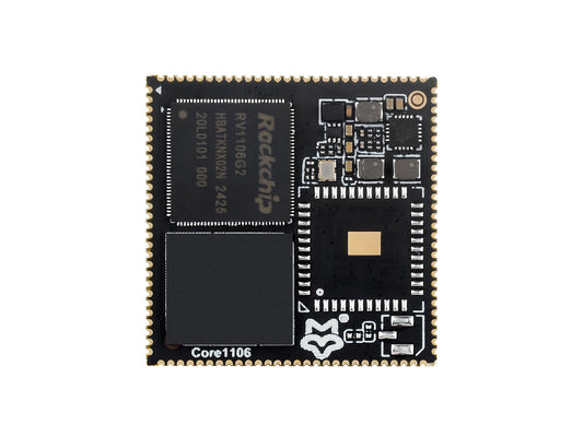 Luckfox Core1106 Core Board Based On Rockchip RV1106 Chip, 8GB eMMC, Integrates ARM Cortex-A7/RISC-V MCU/NPU/ISP Processors