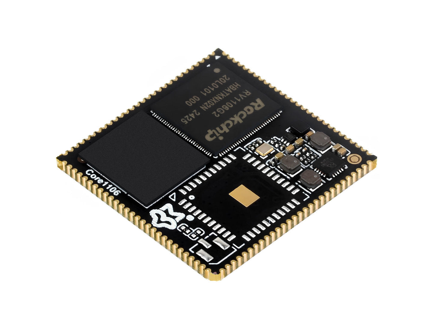 Luckfox Core1106 Core Board Based On Rockchip RV1106 Chip, 8GB eMMC, Integrates ARM Cortex-A7/RISC-V MCU/NPU/ISP Processors