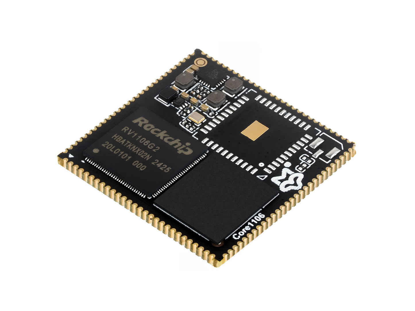 Luckfox Core1106 Core Board Based On Rockchip RV1106 Chip, 8GB eMMC, Integrates ARM Cortex-A7/RISC-V MCU/NPU/ISP Processors
