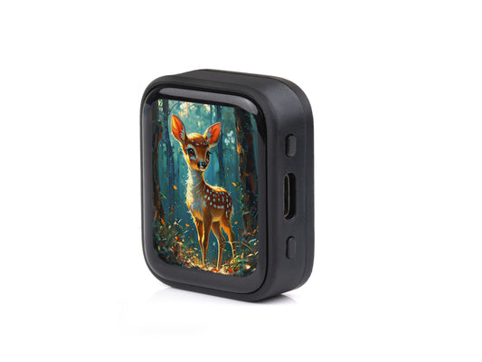 ESP32-S3 1,8-Zoll AMOLED-Touchdisplay-Entwicklungsplatine, 32-Bit-LX7-Dualcore-Prozessor, 368×448 Pixel, Beschleunigungssensor und Gyroskopsensor, ESP32 mit Display