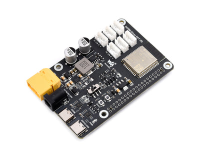 Direct Drive Servo Motor Driver Board (B), Integrates ESP32 and Control Circuit, 2.4G WiFi Support, Suitable for DDSM400 Hub Motor, ESP Now Support
