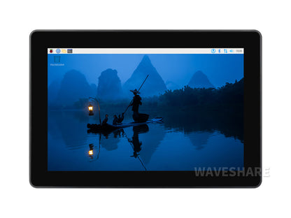 Industrial HMI All-in-one Touch Display For Raspberry Pi, Options For 8inch / 10.1inch, Supports Dual 4K HDMI Output, 10-point Touch, Optical Bonding, Aluminum Alloy Case