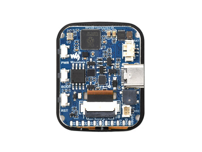 RP2350 Microcontroller Development Board, With 1.69inch Touch LCD, Rounded Corners, Dual-core & Dual-architecture Design, Accelerometer And Gyroscope Sensor