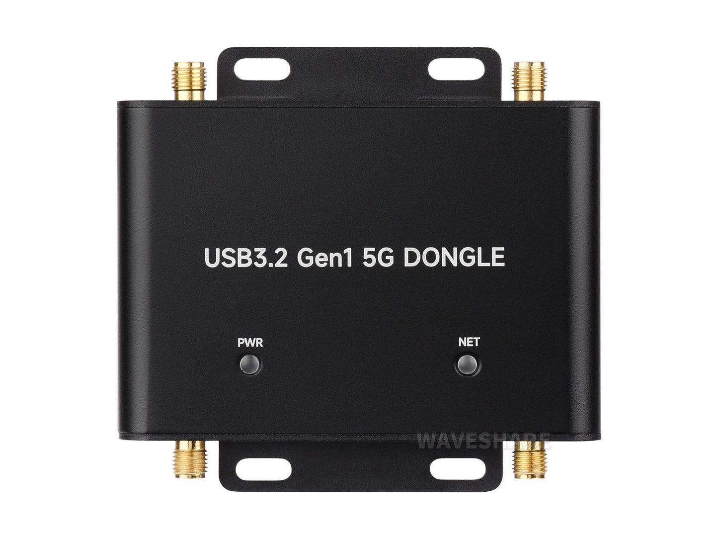 5G-Dongle-Erweiterungsplatine, USB-3.2-Anschluss, Aluminiumlegierungsgehäuse, vier Antennen, Onboard-M.2-Key-B-Schnittstelle, Optionen für 5G-Modul