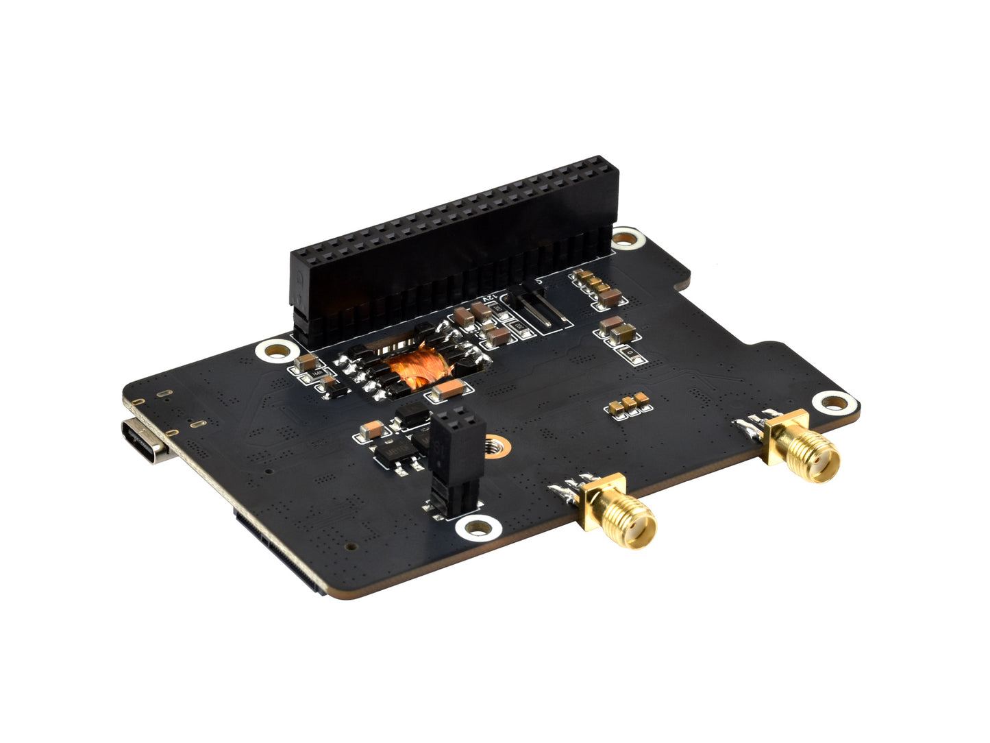 PCIe To M.2 E KEY Adapter With PoE Function for Raspberry Pi 5, Compatible With NGFF (M.2 E Key) Wireless NIC, Raspberry Pi 5 PCIe HAT