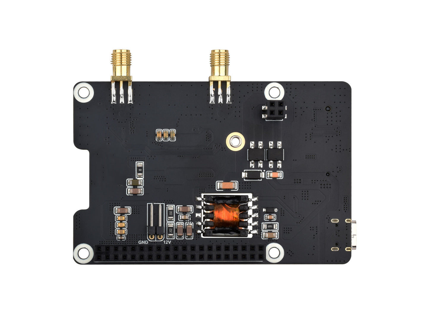 PCIe To M.2 E KEY Adapter With PoE Function for Raspberry Pi 5, Compatible With NGFF (M.2 E Key) Wireless NIC, Raspberry Pi 5 PCIe HAT