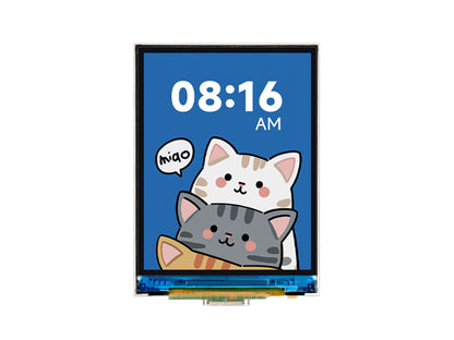 ESP32-S3 2inch Display Development Board, 240×320 Pixels, 32-bit LX7 Dual-core Processor, Supports WiFi & Bluetooth, Onboard Camera Interface, ESP32 With Display