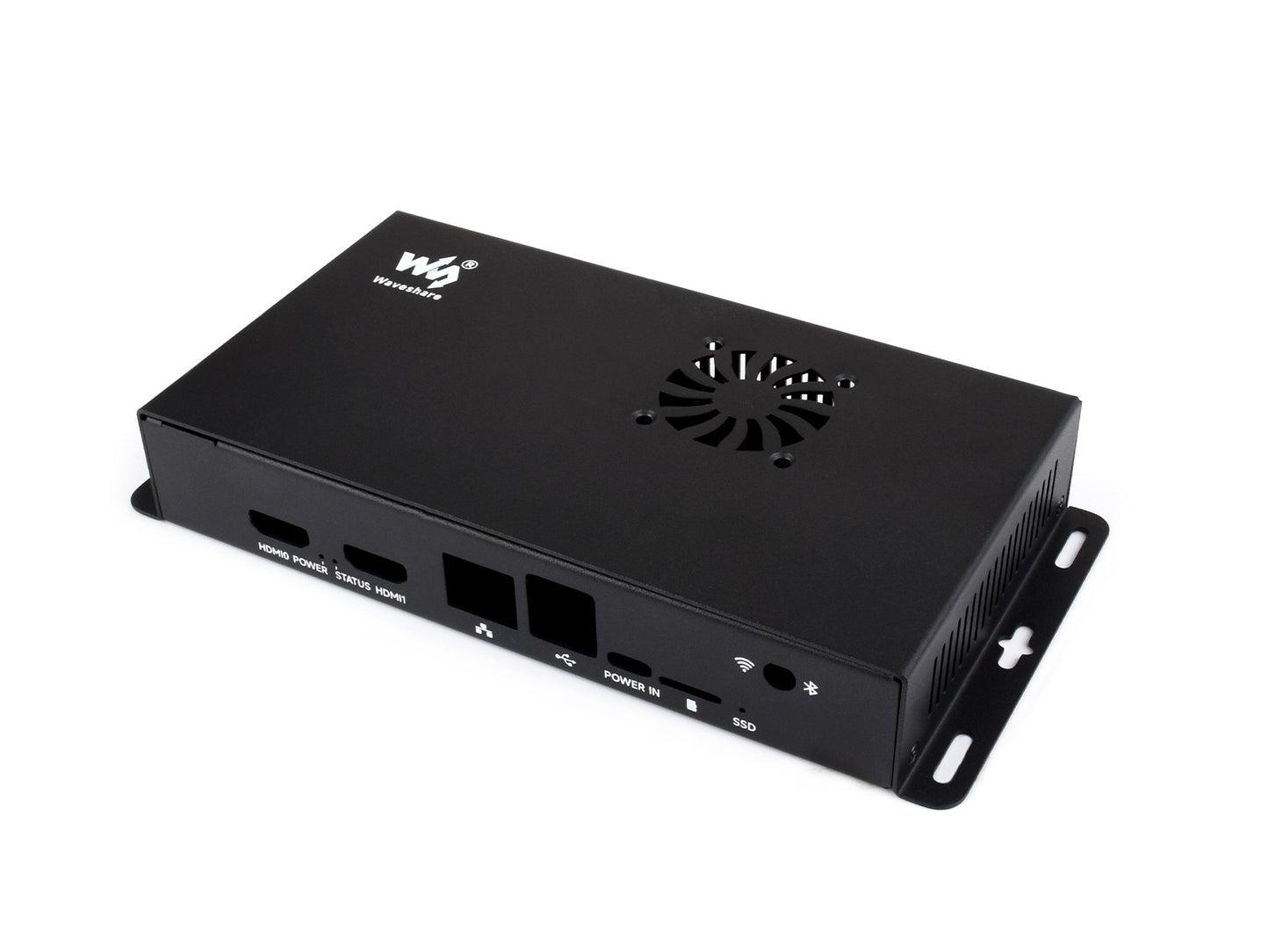 Metal Case Designed For Raspberry Pi Official Compute Module 5 IO Board, Comes With Cooling Fan