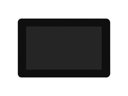 7inch DSI Capacitive Touch Display, 1280×720 Pixels, IPS Panel, Optical Bonding Toughened Glass Panel, 10-Point Touch, Anti-Fingerprint Process, With Case(Optional)