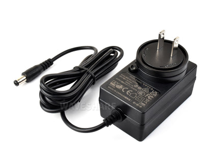 Power Supply, Power Adapter, 24V / 1.5A, DC Jack Output, OD 5.5mm, ID 2.1mm, Available In US / EU / UK Plug