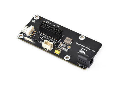 PCIe FFC Connector To Standard PCIe x1 Slot Adapter Board (C) For Raspberry Pi 5, Compatible With PCIe x1, x4, x8, And x16 Interface Devices