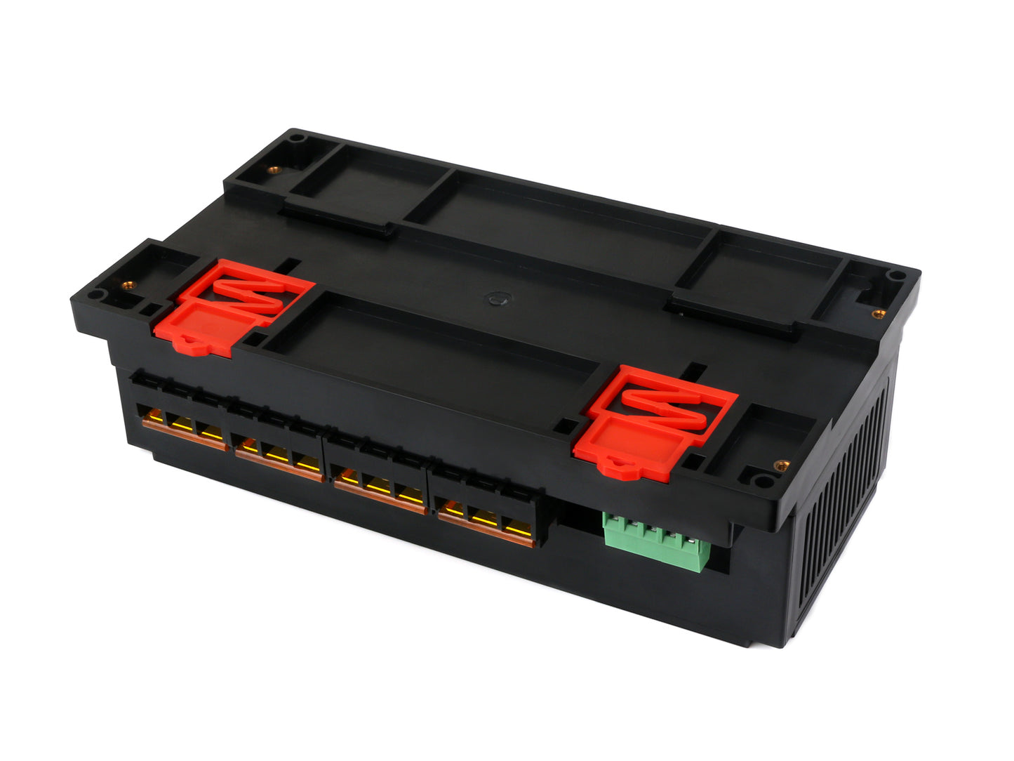 Industrial Modbus RTU 8-ch Relay Module (E) with RS485 Interface, 30A High Current, Multi Isolation Protection Circuits, Rail-mounted Case