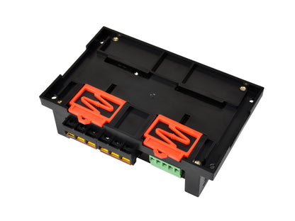 Industrial Modbus RTU 4-ch Relay Module with RS485 Interface, 30A High Current, Onboard LED Indicators, Multi Isolation Protection Circuits, Industrial Grade Rail-Mount Case