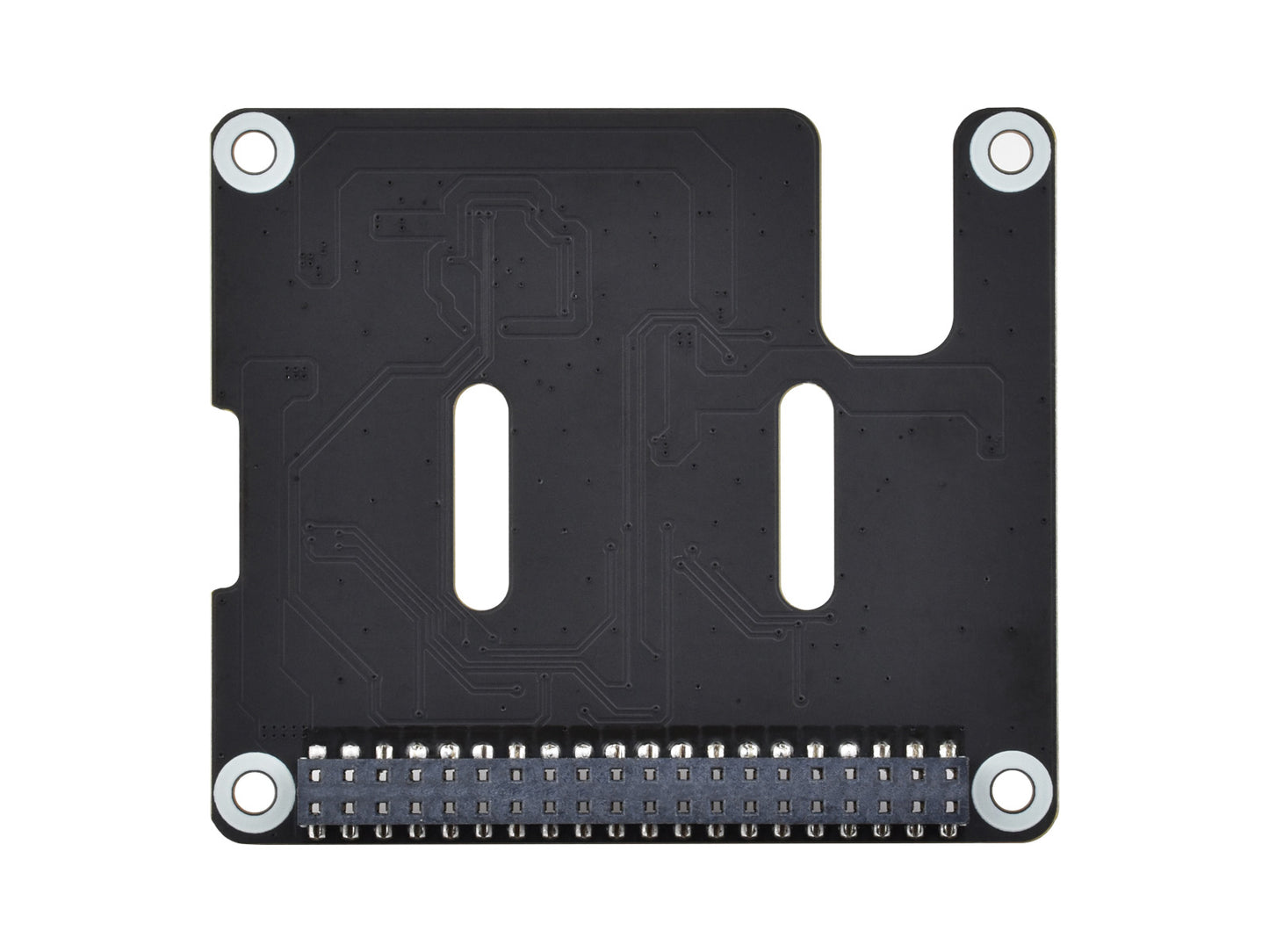 2-Ch PCIe FFC Adapter Board For Raspberry Pi 5, Expands 2-Ch PCIe FFC Connectors, Supports Stacking Multiple PCIe HATs, Raspberry Pi 5 PCIe HAT