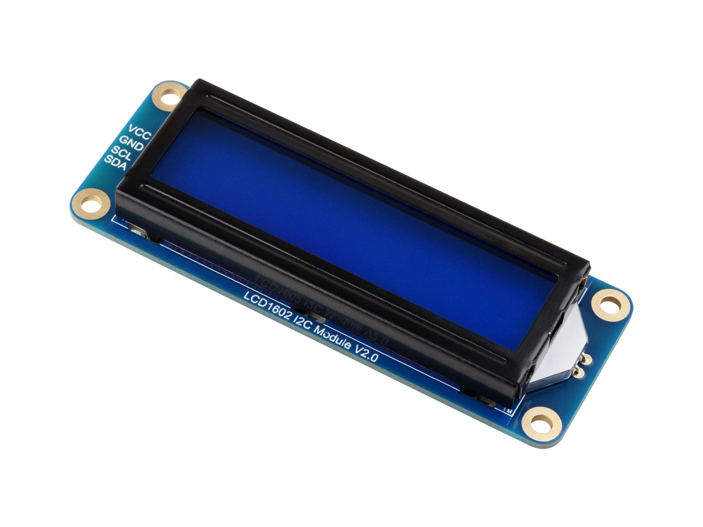 LCD1602 I2C Module, Options For Three Colors, 32 Characters LCD, 3.3V/5V, Backlight Adjustable