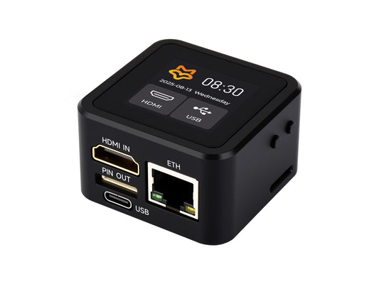 Luckfox PicoKVM Lightweight IP KVM Remote Management Tool, Supports 1920 × 1080@60fps HDMI Video Input And HID Signal Output For Device Control