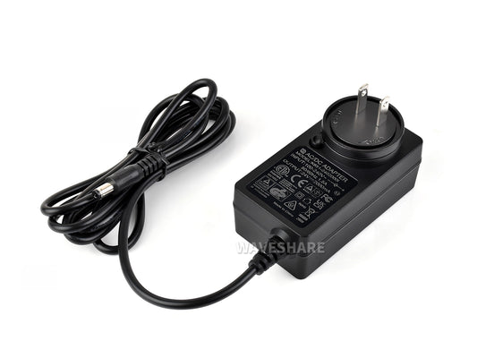 Power Supply, Power Adapter, 24V / 2A, DC Jack Output, OD 5.5mm, ID 2.1mm, Available In US / EU / UK Plug
