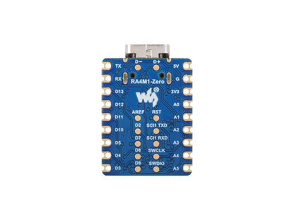 RA4M1-Zero Mini Development Board, Based On 32-bit MCU-RA4M1, 48MHz Operating Frequency,  Built-in FPU, Supports Firmware Encryption