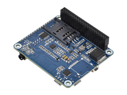 SIM7600NA-H 4G HAT For Raspberry Pi, LTE Cat-4 4G Support, GNSS Positioning, for North America