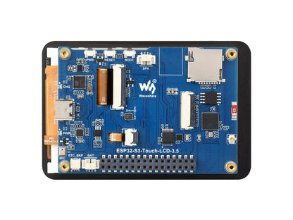 ESP32-S3 3.5inch Capacitive Touch Display Development Board, 320×480 Pixels, IPS Panel, 262K Color, Onboard Camera Interface, Supports Wi-Fi and Bluetooth 5, ESP32 With Display
