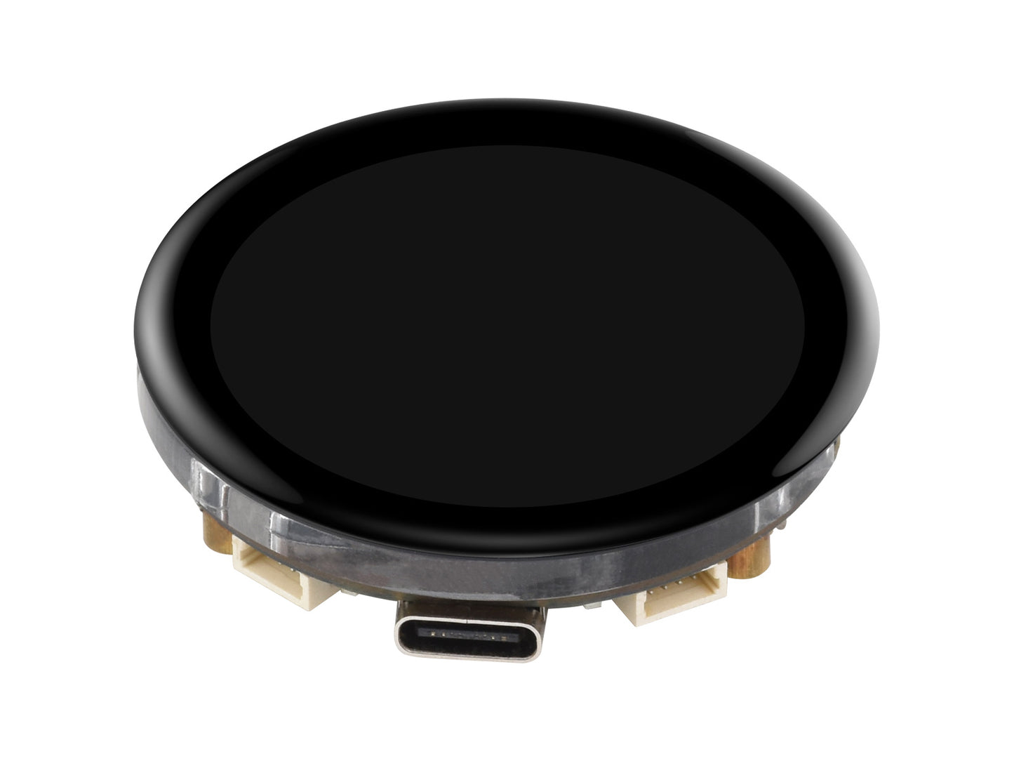 RP2350 1.43inch AMOLED Display Development Board, 466×466, QSPI Interface Round Display, Onboard Accelerometer And Gyroscope Sensor, RTC Chip, Optional For CNC Metal Case