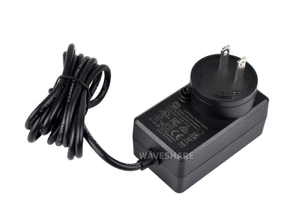 Power Supply, Power Adapter, 5V / 5A, DC Jack Output, OD 5.5mm, ID 2.1mm, Available In US / EU / UK Plug