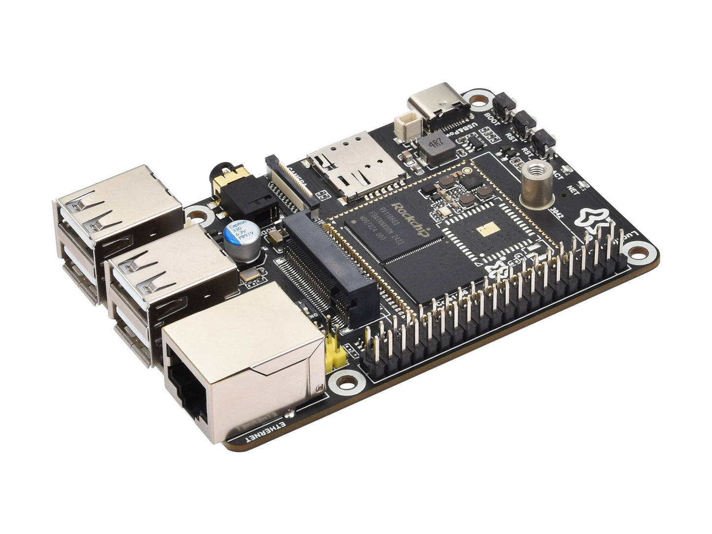 Luckfox Pico Pi Linux Micro Development Board, Based On Luckfox Core1106, 8GB eMMC, Supports Intelligent Encoding, Built-in Self-developed Third-generation ISP3.2