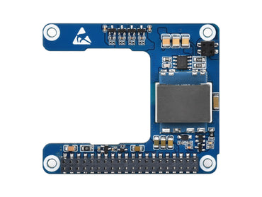 Power Over Ethernet HAT (H) For Raspberry Pi 5 / CM 5, 5V 5A Output, Supports 802.3af/at Network Standard, Isolated Switched-mode Power Supply, Raspberry Pi 5 PoE HAT
