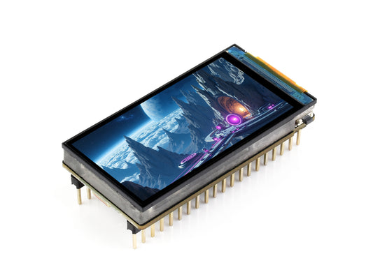 ESP32-C6 1.9inch Display Development Board, 170×320 Pixels, 262K Color, 160MHz Running Frequency RISC-V Single-core Processor, WiFi 6 & Bluetooth, Optional For Touch Function, ESP32 With Display