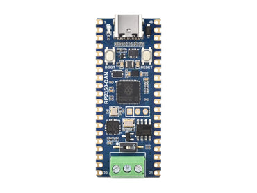 Waveshare RP2350 CAN Development Board, Based On Raspberry Pi RP2350A Dual-core & Dual-architecture Microcontroller, Onboard XL2515 CAN Controller