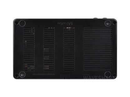 ARGON ONE V5 Case For Raspberry Pi 5, Dual M.2 NVMe PCIe Slots, Aluminum Alloy Case, Built-in Cooling Fan, Compatible With Standard Raspberry Pi HATs