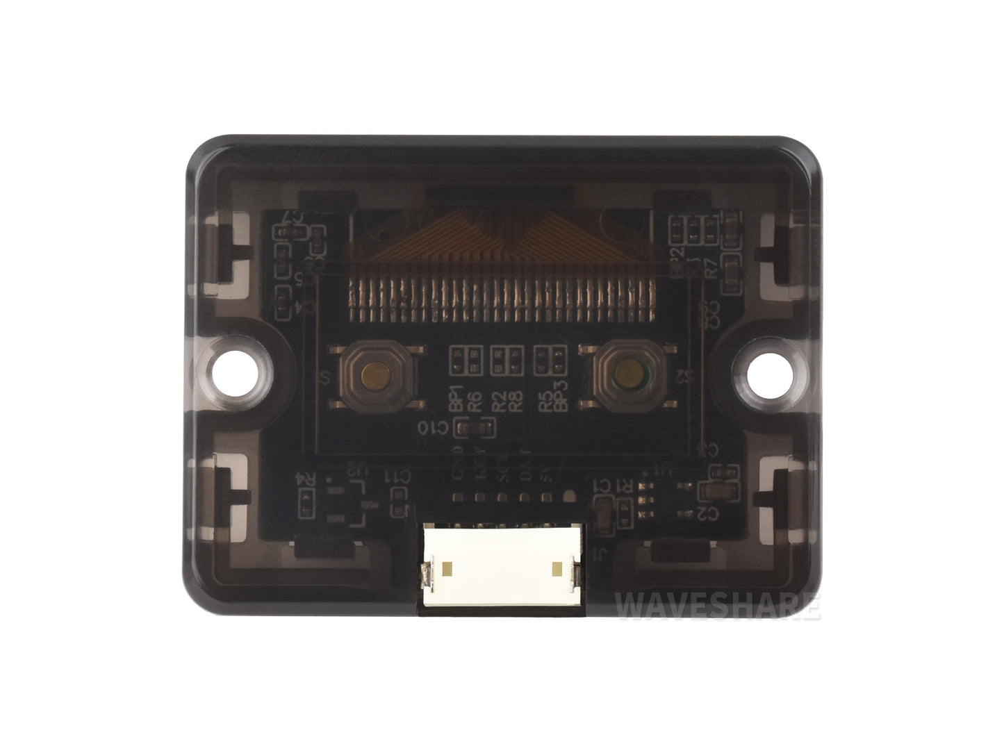 0.96inch Industrial OLED Display Module Designed For Argon ONE V5 Case, 128 × 64 Resolution, Real-Time Display of Raspberry Pi Operating Status