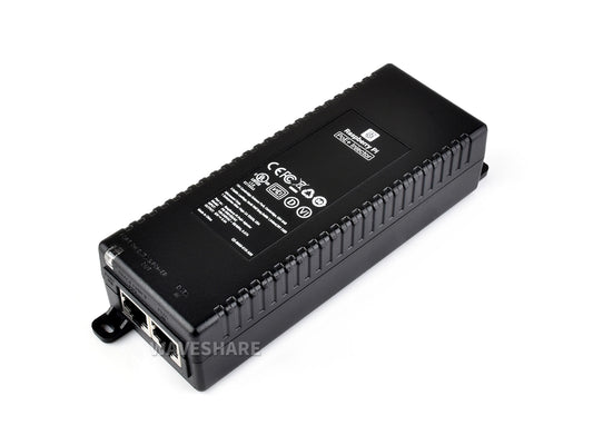 Official Raspberry Pi PoE+ Injector, Adds Power-over-Ethernet (PoE) Functionality To A Single Port Of A Non-PoE Ethernet Switch