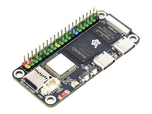 Luckfox Lyra Zero W Micro Linux-Entwicklungsboard basierend auf dem RK3506B-Chip, integriert mit Triple-Core Arm Cortex-A7 und Arm Cortex-M0-Prozessoren