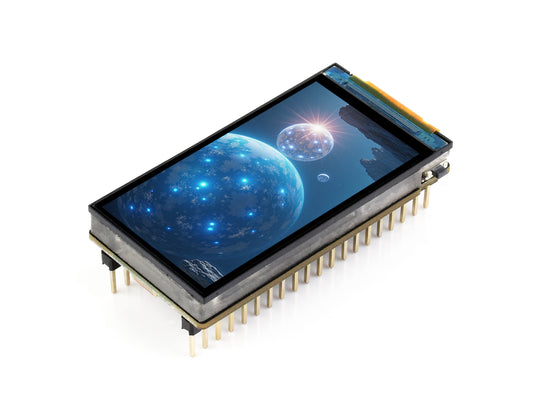 ESP32-S3 1.9inch Display Development Board, 170×320 Pixels, 262K Color, 32-bit LX7 Dual-core Processor, Supports 90° Hardware Rotation, Optional For Touch Function, ESP32 With Display