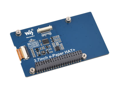 3.7inch E-Paper Display (G), E-Ink Display, 416 × 240 Pixels, Red/Yellow/Black/White, SPI Interface, Standard Raspberry Pi 40PIN GPIO header